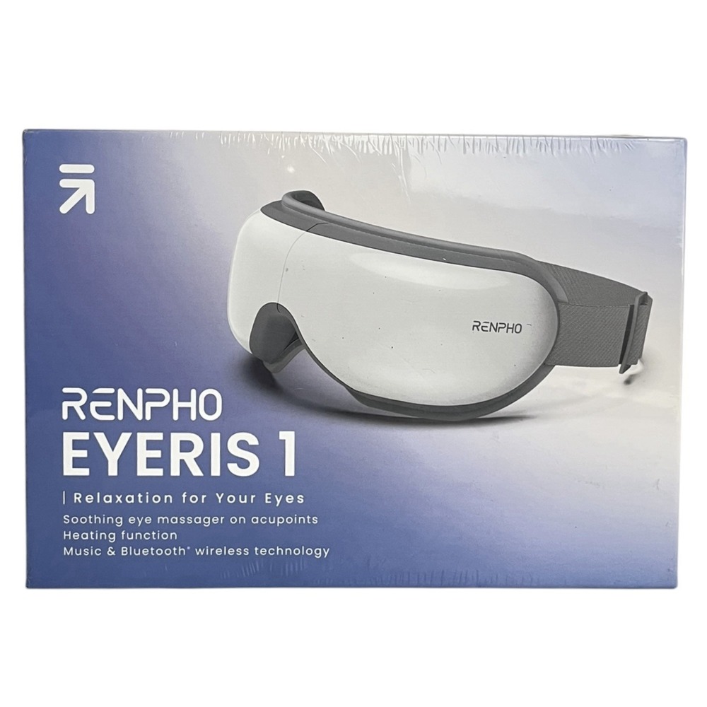 New Sealed Renpho Eyeris 1 Electric Eye Massager Bluetooth Heat Music